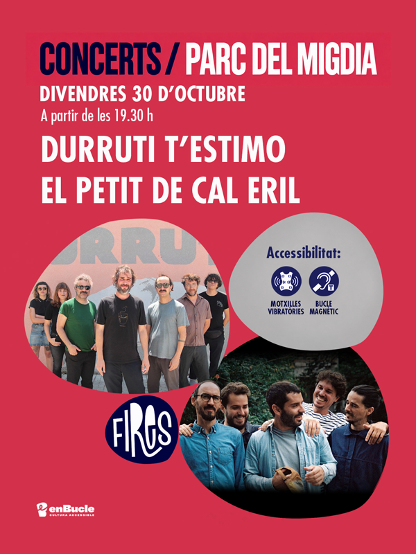 Cartell Durruti T'estimo i El Petit de Cal Eril